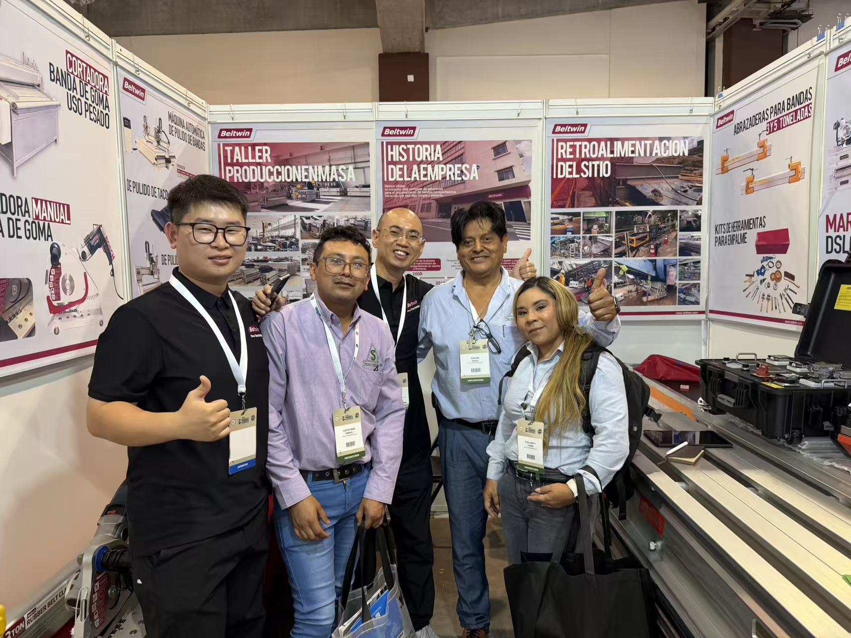 Beltwin's Participation in TECNOLOGIA AVANZADA EN BANDAS S.A.DE C.V. Exhibition in Mexico