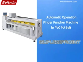 Automatic Finger Punching Machine fo PVC PU Belt