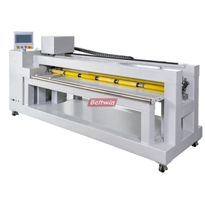 Automatic Continuous Uninterrupted Finger Punching Machine fo PVC PU Belt