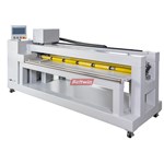 Automatic Continuous Uninterrupted Finger Punching Machine fo PVC PU Belt