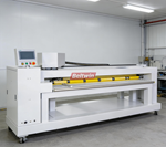 Automatic Continuous Uninterrupted Finger Punching Machine fo PVC PU Belt