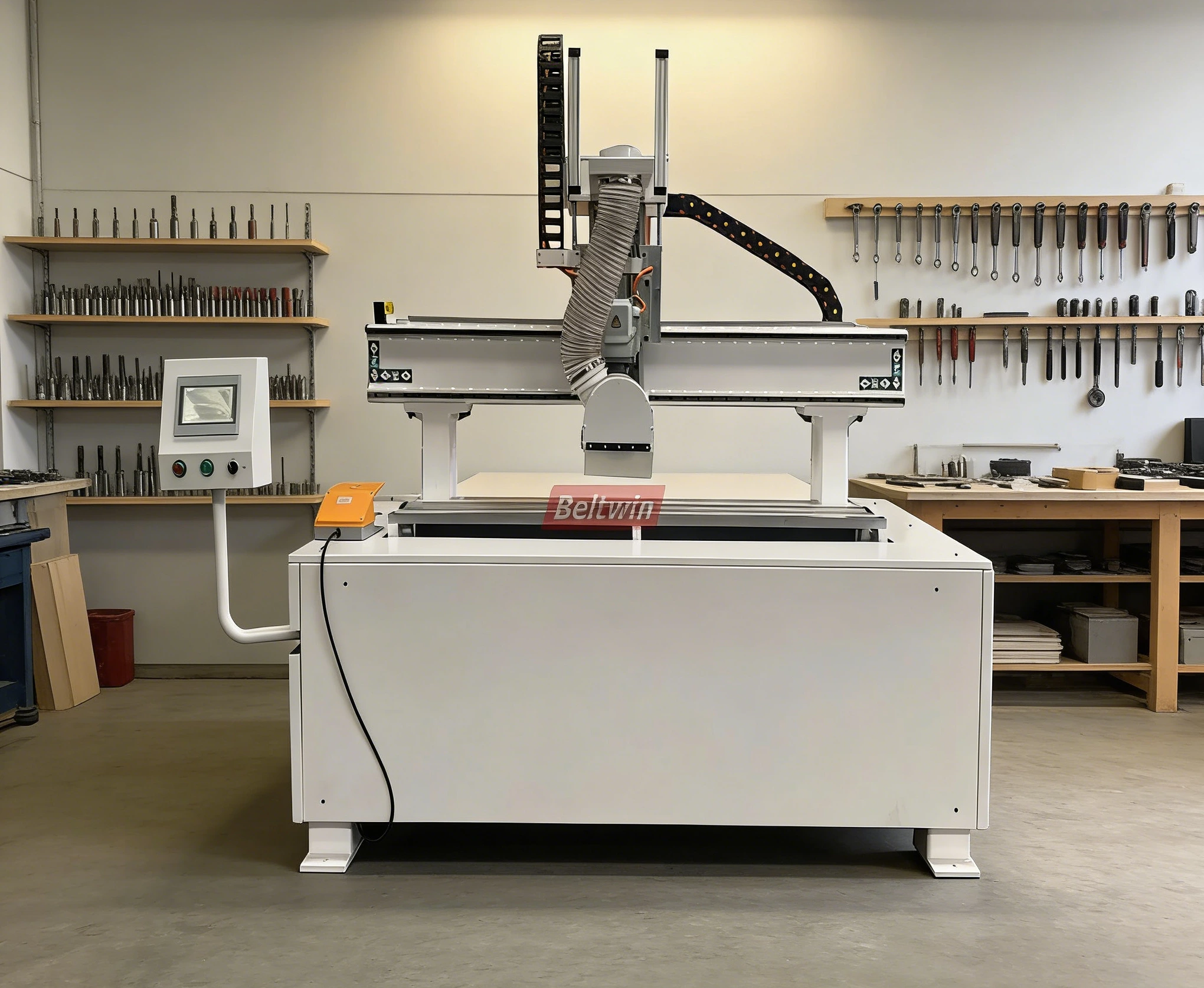 Automatic Cleat Buffing Machine