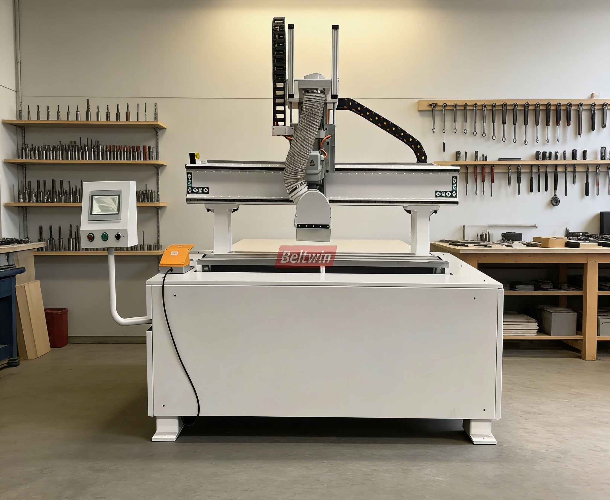 Automatic Cleat Buffing Machine