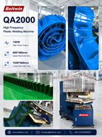 QA-2000 High-Freq Welder Tool – PVC/PU Belt Cleats, V-Guides & Sidewalls