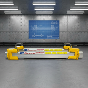 Quick Install Light Rubber Conveyor Belt Bar Clamp